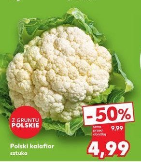 Kalafior polska promocja w Kaufland
