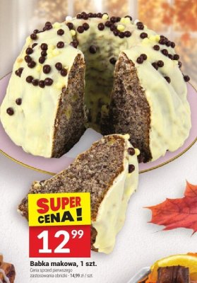 Babka makowa, 1 szt. promocja w Twój Market