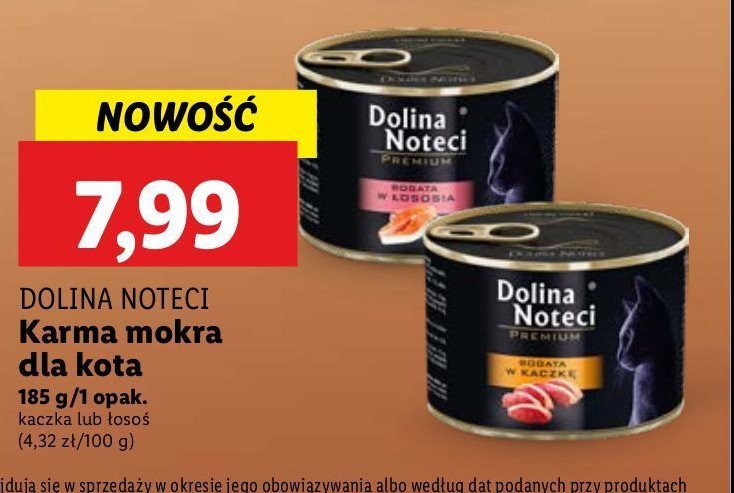 Karma dla kota bogata w łososia Dolina noteci promocja