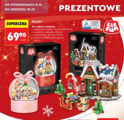 Klocki Magiczna chatka 502 el. promocja w Biedronka