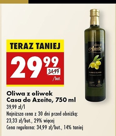 Oliwa z oliwek Casa de azeite promocja