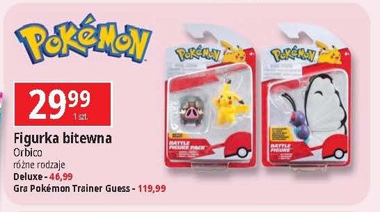 Figurka pokemon deluxe ORBICO promocja