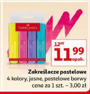 Zakre艣lacze pastelowe Faber-castell promocja
