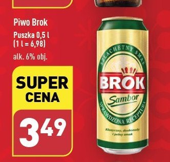 Piwo Brok promocja w Aldi