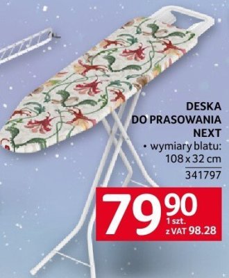 Deska do prasowania Vileda next promocja w Selgros