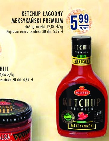 Ketchup premium meksykański Roleski promocja