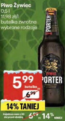 Piwo promocja w Delikatesy Centrum