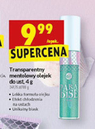 Olejek do ust paradise mentolowy Bell hypoallergenic promocja