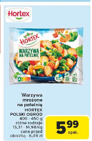 Warzywa na patelni臋 classic Hortex promocja