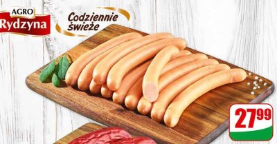 Parówki delikatesowe Sokołów promocja w Dino