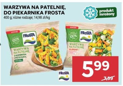 Warzywa na patelnię, do pieczenia FRoSTA promocja w Stokrotka