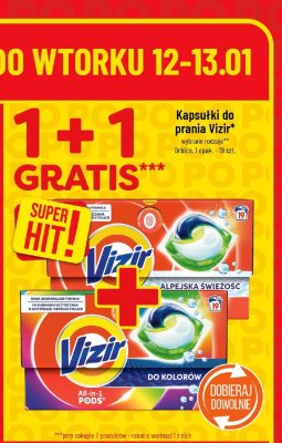 Kapsułki do prania 1+1 GRATIS promocja w POLOmarket