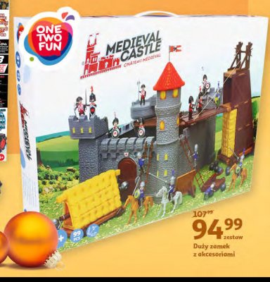 Zamek duży z akcesoriami One two fun promocja