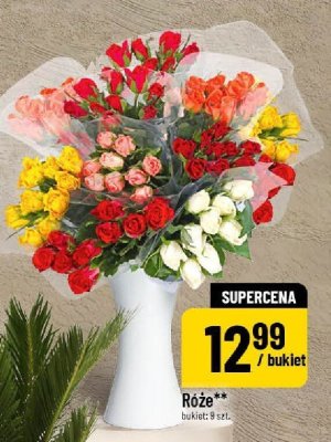 Róże bukiet 9 szt. promocja w POLOmarket