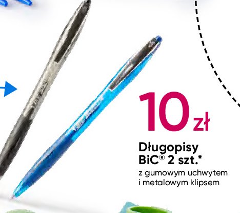 Długopis stic niebieski Bic atlantis promocja
