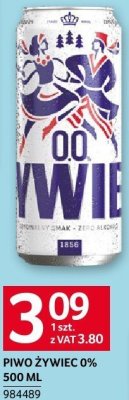 Piwo Żywiec 0% 500 ml promocja w Selgros