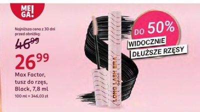 Tusz do rzęs black promocja w Rossmann