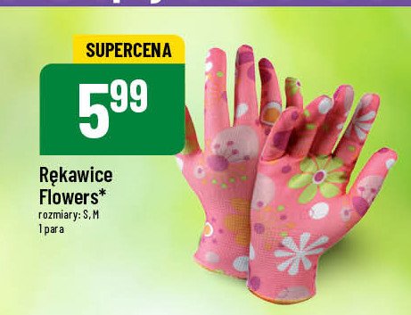 Rękawice flowers s promocja