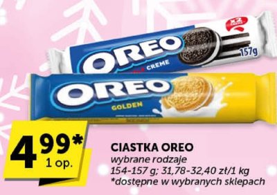 Ciastka Oreo wybrane rodzaje promocja w Euro Sklep