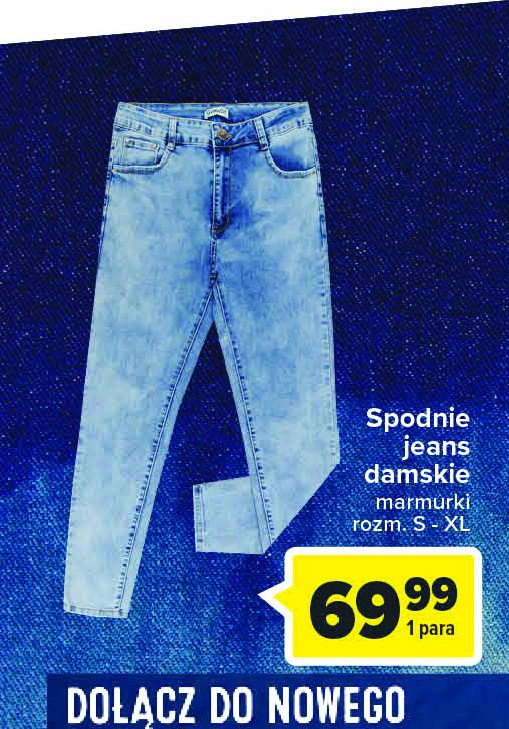 Spodnie jeans marmurki s-xl promocja
