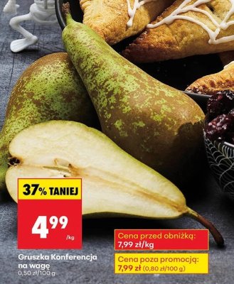 Gruszka konferencja promocja w Biedronka