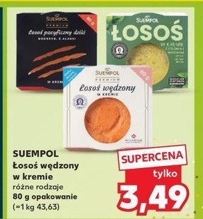 Łosoś wędzony w kremie promocja