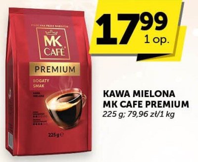 Kawa mielona MK Cafe Premium promocja w Euro Sklep