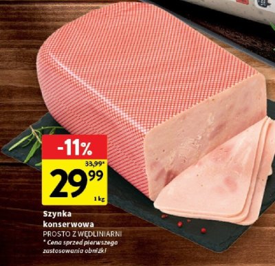 Szynka konserwowa promocja w Intermarche