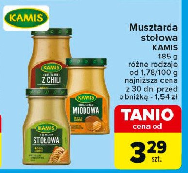 Musztarda miodowa Kamis promocja