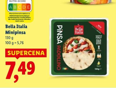 Minipinsa Bella Italia promocja w Lidl