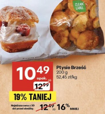 Ptysie Brzesć promocja w Delikatesy Centrum