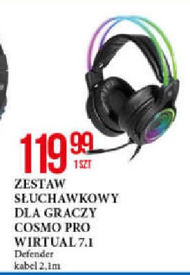 S艂uchawki cosmo pro Defender promocja