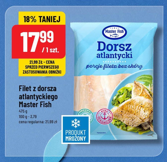 Dorsz atlantycki Master fish promocja