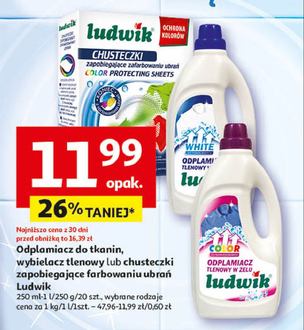 Odplamiacz tlenowy w żelu color Ludwik promocja