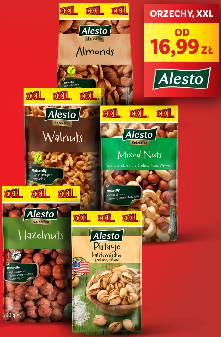 Mix suszonych owoców Alesto promocja