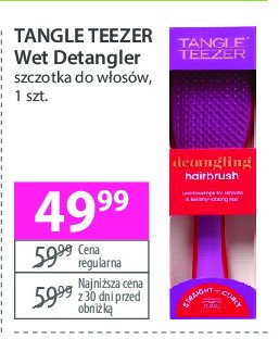 Szczotka do włosów wet detangling fioletowa TANGLE TEEZER promocja