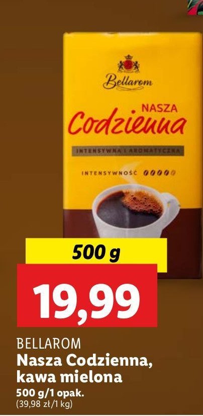 Kawa Bellarom nasza codzienna promocja