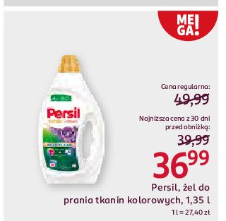 Żel do prania color Persil expert promocja w Rossmann