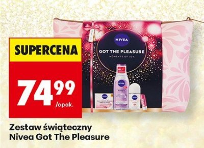 Zestaw świąteczny Nivea Got The Pleasure promocja w Biedronka