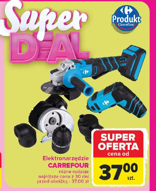 Wiertarka akumulatorowa 20v Carrefour promocja