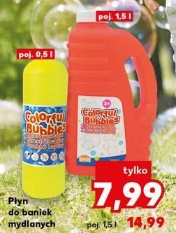 P艂yn do baniek mydlanych promocja