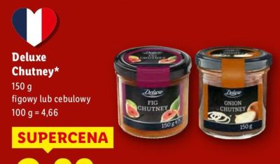 Chutney Deluxe cebulowy promocja w Lidl