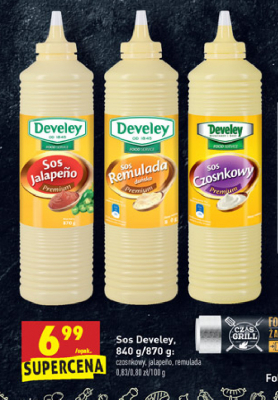 Sos remulada du艅ska Develey promocja