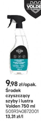 Środek czyszczący szyby i lustra Volden promocja w Castorama