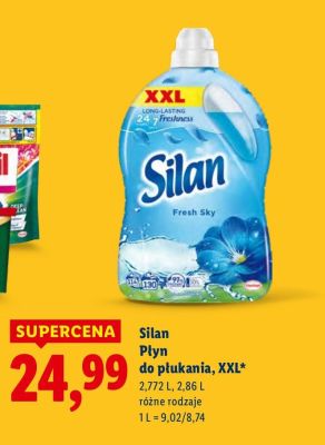 Płyn do płukania Silan Fresh Sky, XXL promocja w Lidl