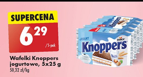 Wafelek jogurt Knoppers promocja