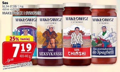 Sos Meksykański, Chiński, pomidorowy do Spaghetti promocja w Prim Market