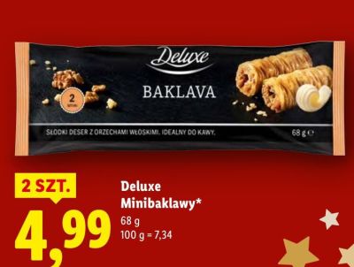 Minibaklawy Deluxe promocja w Lidl