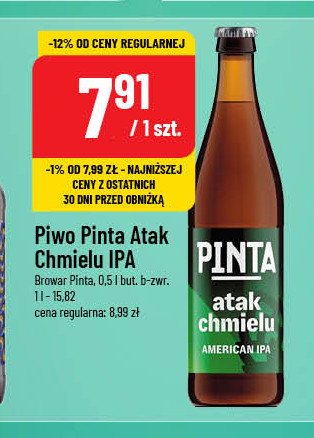 Piwo Pinta atak chmielu promocja w POLOmarket