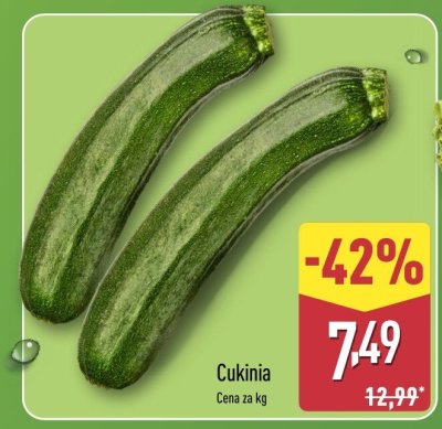 Cukinia promocja w Aldi